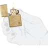 Зажигалка ZIPPO ARMOR® FLAME 46398