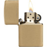 Зажигалка Zippo Brushed Brass 204
