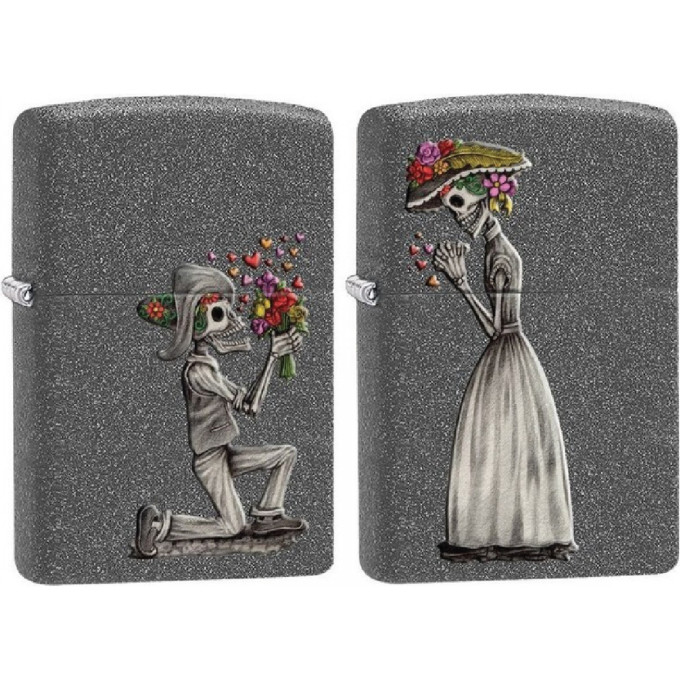 Зажигалка Zippo «Влюблённые зомби» 28987